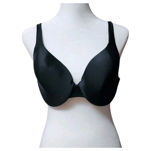 New Gillian & O’Malley Sz 36D Black Utimate Padded Underwire Full Coverage Bra - Picture 1 of 4